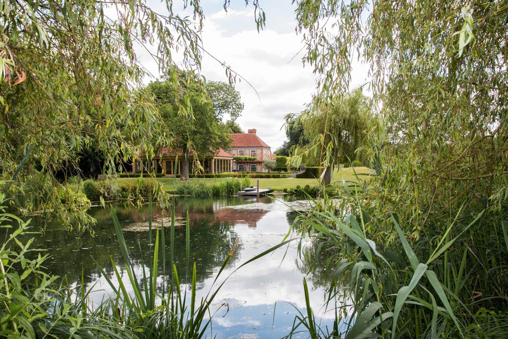 Pond planting at our Arle House project 