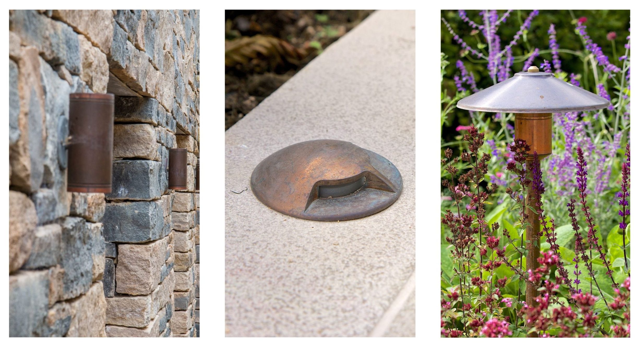 Three types of lighting